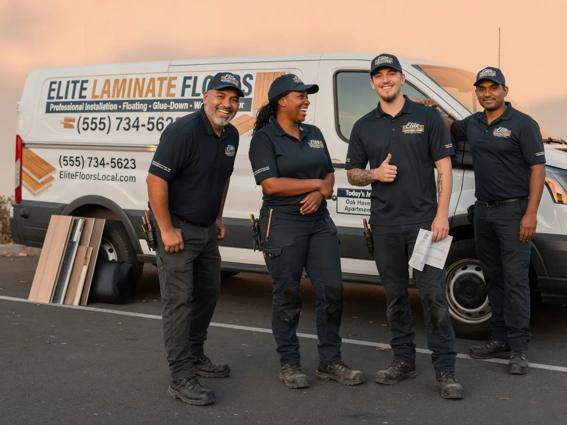 Laminate flooring installation company in Wanblee, SD